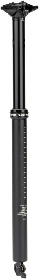 FSA Flowtron Adjustable Dropper Seatpost - 30.9 x 175mm Black