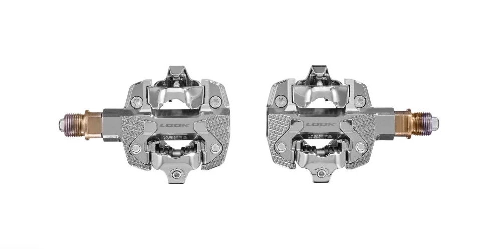 New! Look X-Track Dual Sided SPD Power Meter Pedals MTB/Gravel Bike 405g