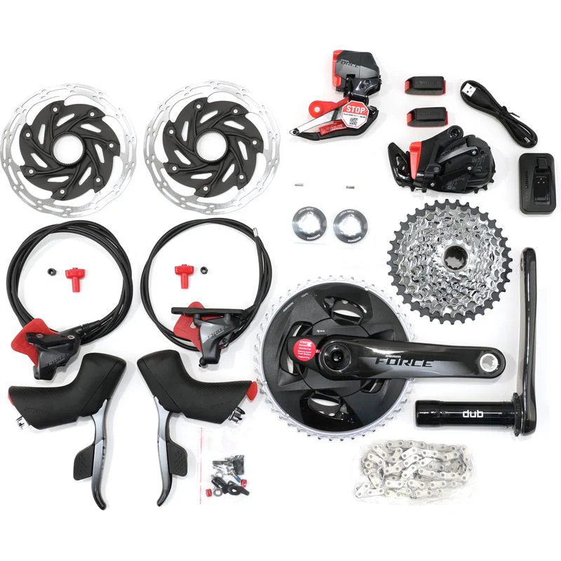 SRAM Force AXS 2x12 Power-Meter Groupset, Disc