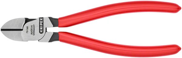 Knipex Diagonal Cutters - Forged Steel, 6 1/4"