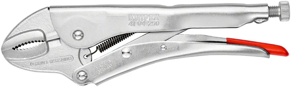 Knipex Grip Pliers Round Jaws - Forged Steel, 10"