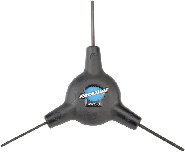 Park Tool AWS-3 Y Hex Wrench: 2, 2.5, 3mm