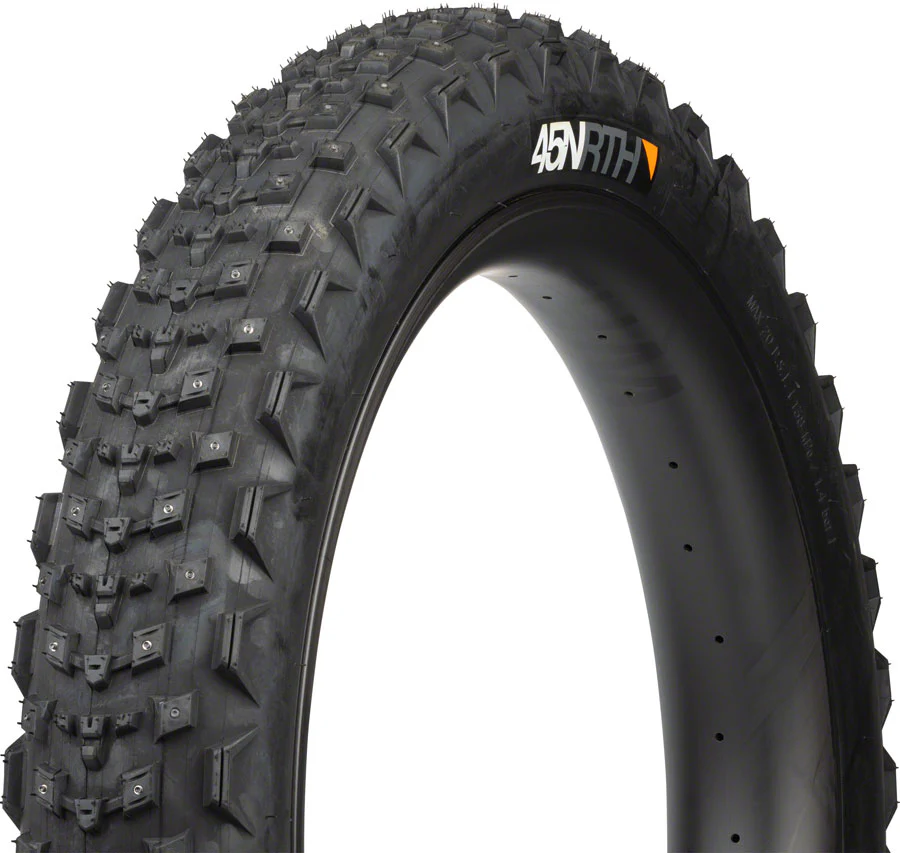 45NRTH Dillinger 4 Tire, Large Concave Carbide Aluminum Studs - 27.5 x 4.0"