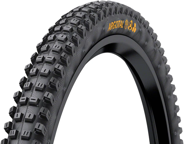 Continental Argotal Tire - 27.5 x 2.40, Tubeless, Folding, Black, SuperSoft, Enduro Casing, E25