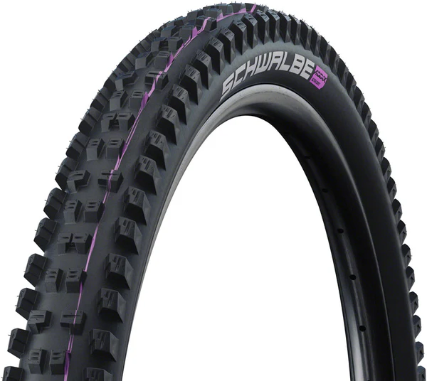 Schwalbe Tacky Chan Tire - 27.5 x 2.40, Tubeless, Folding, Black, Evolution Line, Super Gravity, Addix Soft, E-50