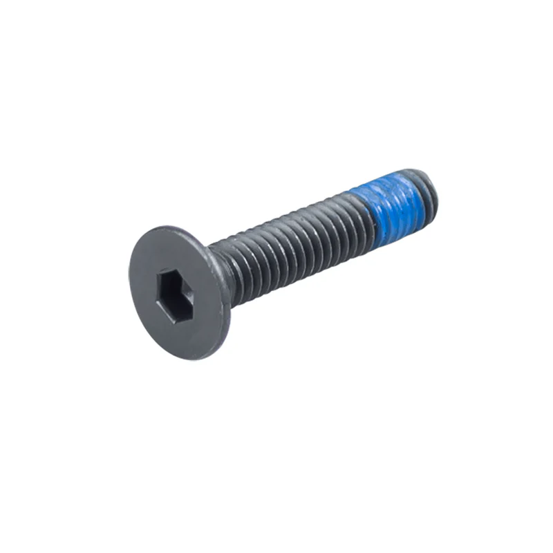 Trek Frame Hardware Part Flat Head Cable Bolt, M4 x 0.7 x 16mm Length, Black