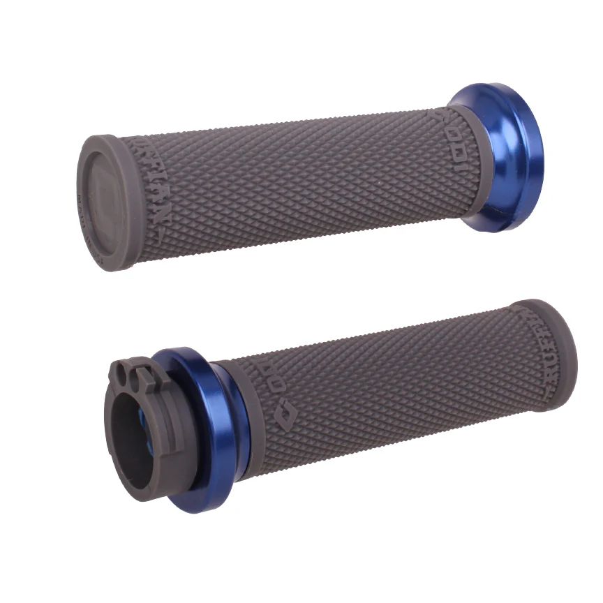 HARLEY-DAVIDSON 1984+ CABLE:RUFFIAN V-TWIN LOCK-ON™ GRIP SET