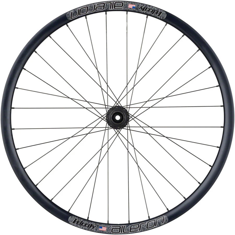 Quality BearPawls / Velocity Aileron Rear Wheel - 700c 12 x 142mm Center-Lock HG 10 BLK