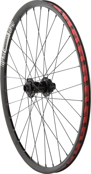 DMR Pro 26" Front Wheel, 20mm 6-Bolt Disc 32h Black