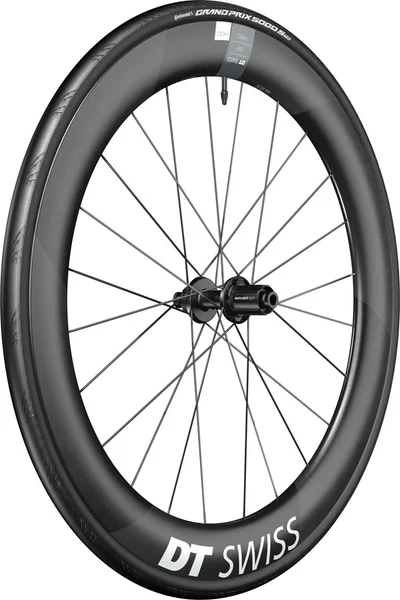 DT Swiss ARC 1400 DiCut 62 Rear Wheel - 700, 12 x 142mm, Center-Lock, HG11 Road/XDR, Ratchet EXP 36, Black, WTS w/GP5000
