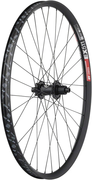 Quality Wheels Industry Nine Hydra / DT Swiss EX511 Rear Wheel - 29", 12 x 148mm, 6-Bolt, Micro Spline, Black