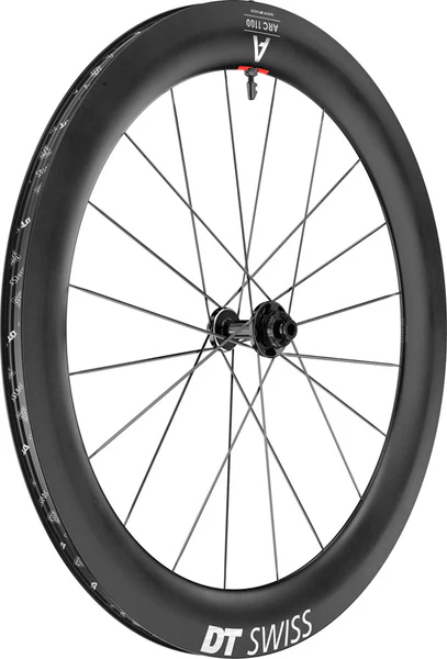 DT Swiss ARC 1100 DiCut 65 Front Wheel - 700, 12 x 100mm, Center-Lock, Black
