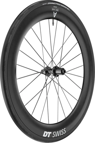 DT Swiss ARC 1400 DiCut 65 Rear Wheel - 700, 12 x 142mm, Center-Lock, HG11 Road/XDR, Ratchet EXP 36, Black, WTS w/GP5000