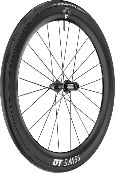 DT Swiss ARC 1400 DiCut 55 Rear Wheel - 700, 12 x 142mm, Center-Lock, HG11 Road/XDR, Ratchet EXP 36, Black, WTS w/GP5000