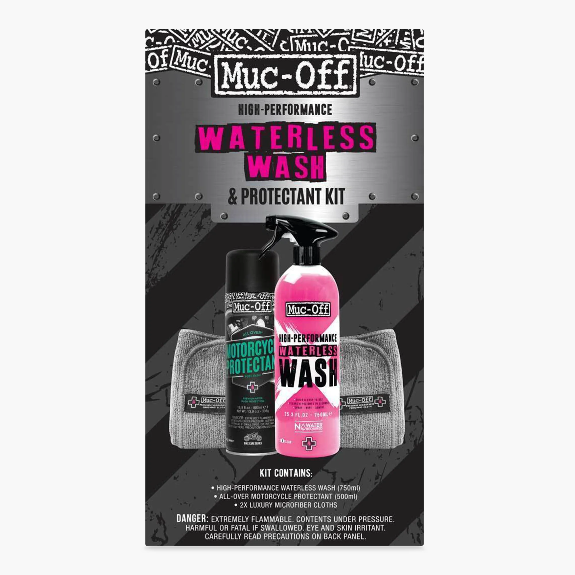 Motorcycle Waterless Wash & Protectant Kit