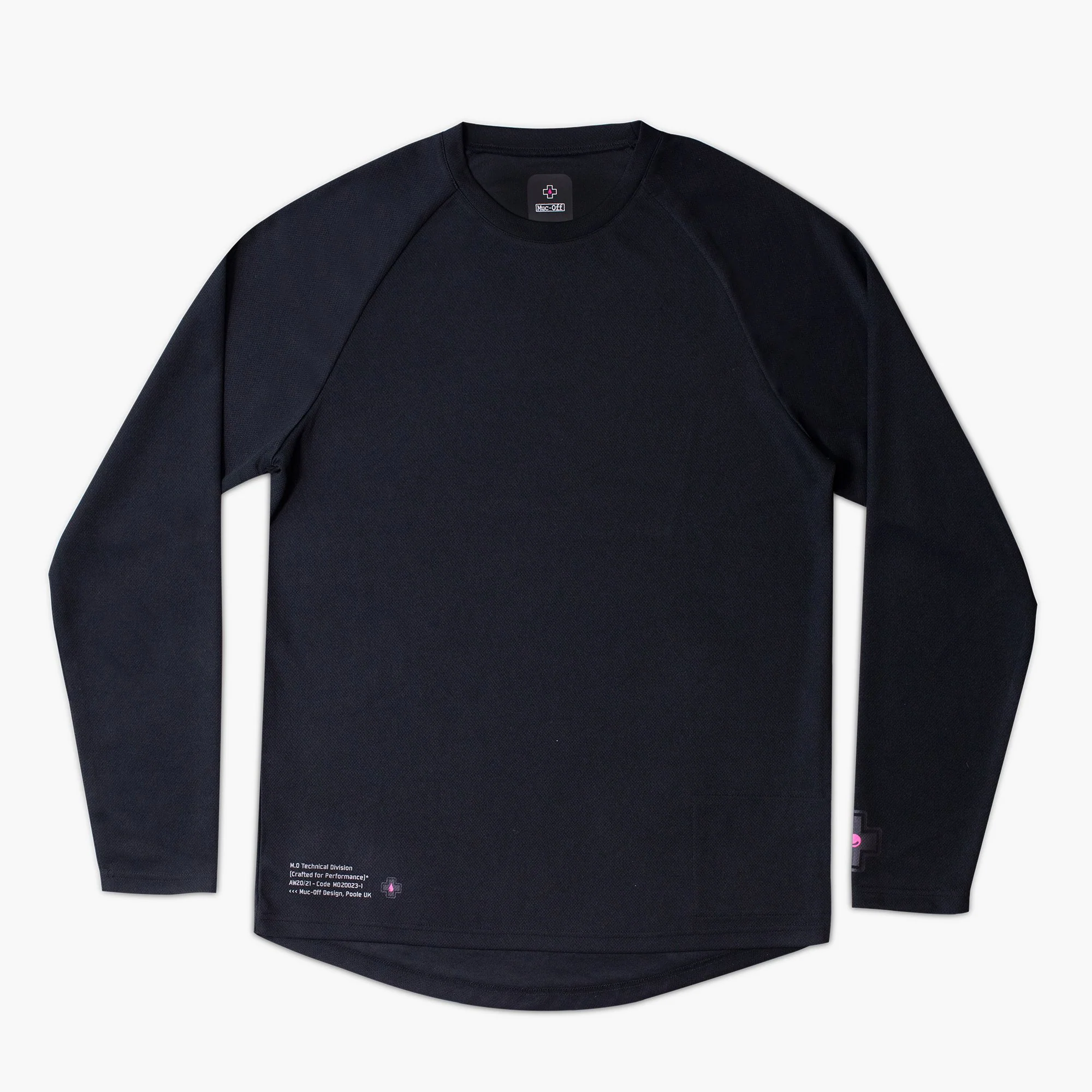 Long Sleeve Mountain Bike Jersey - Black