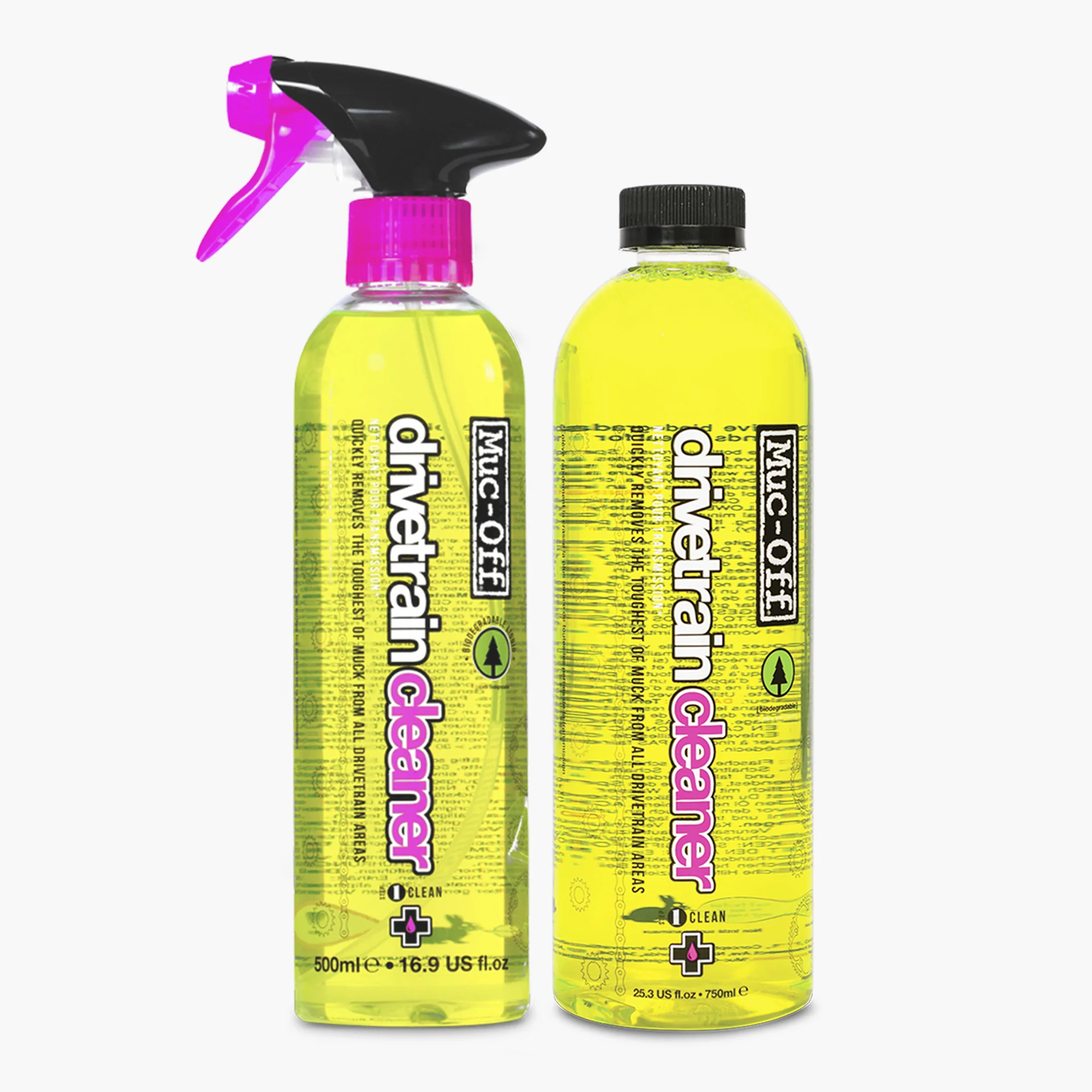 Bio Drivetrain Cleaner 16.9 fl. oz + 25.3 fl. oz Refill Bundle