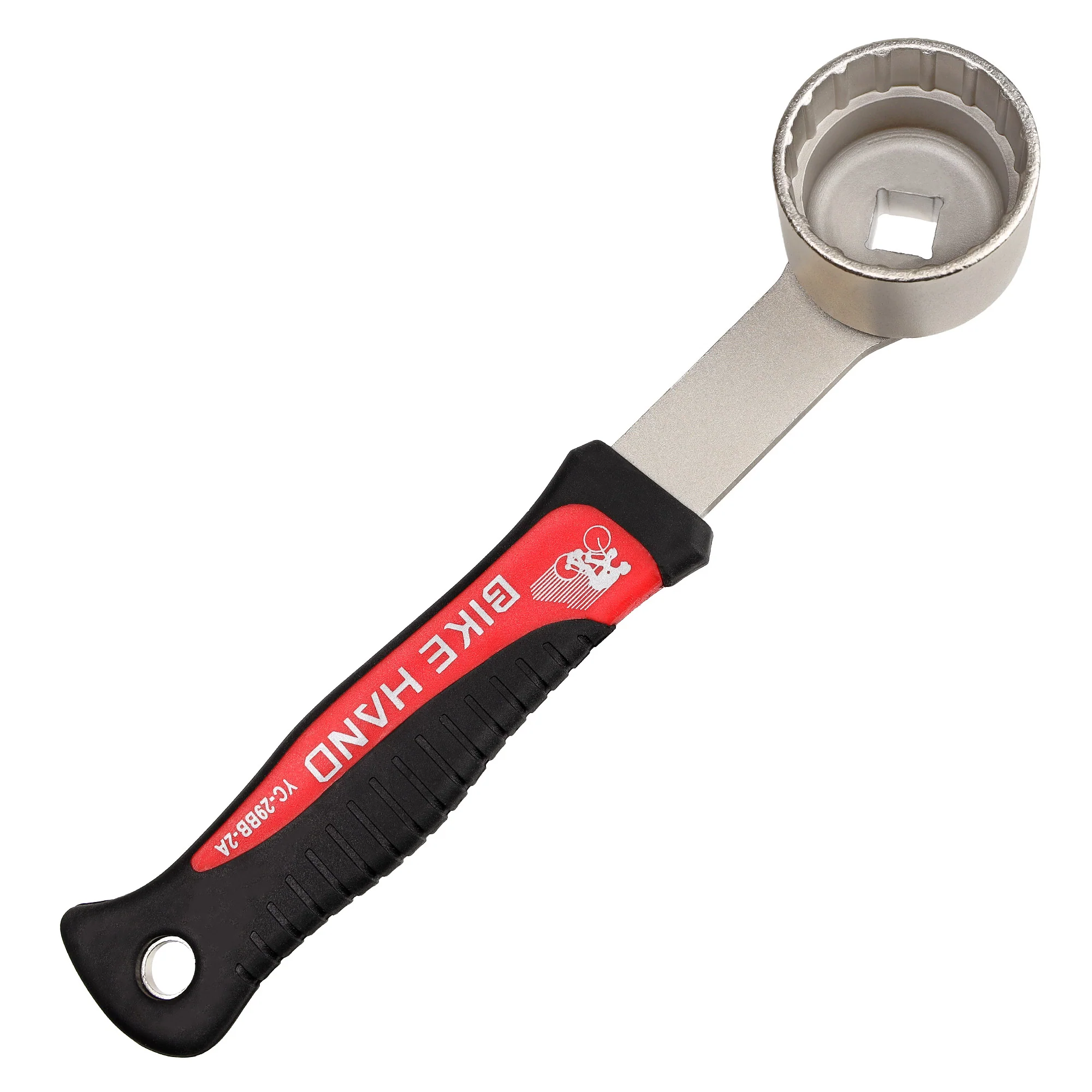 BikeHandBicycle Bottom Bracket Removal Crank Tool - compatible with Shimano Hollowtech II 16-Notch 44mm External BB
