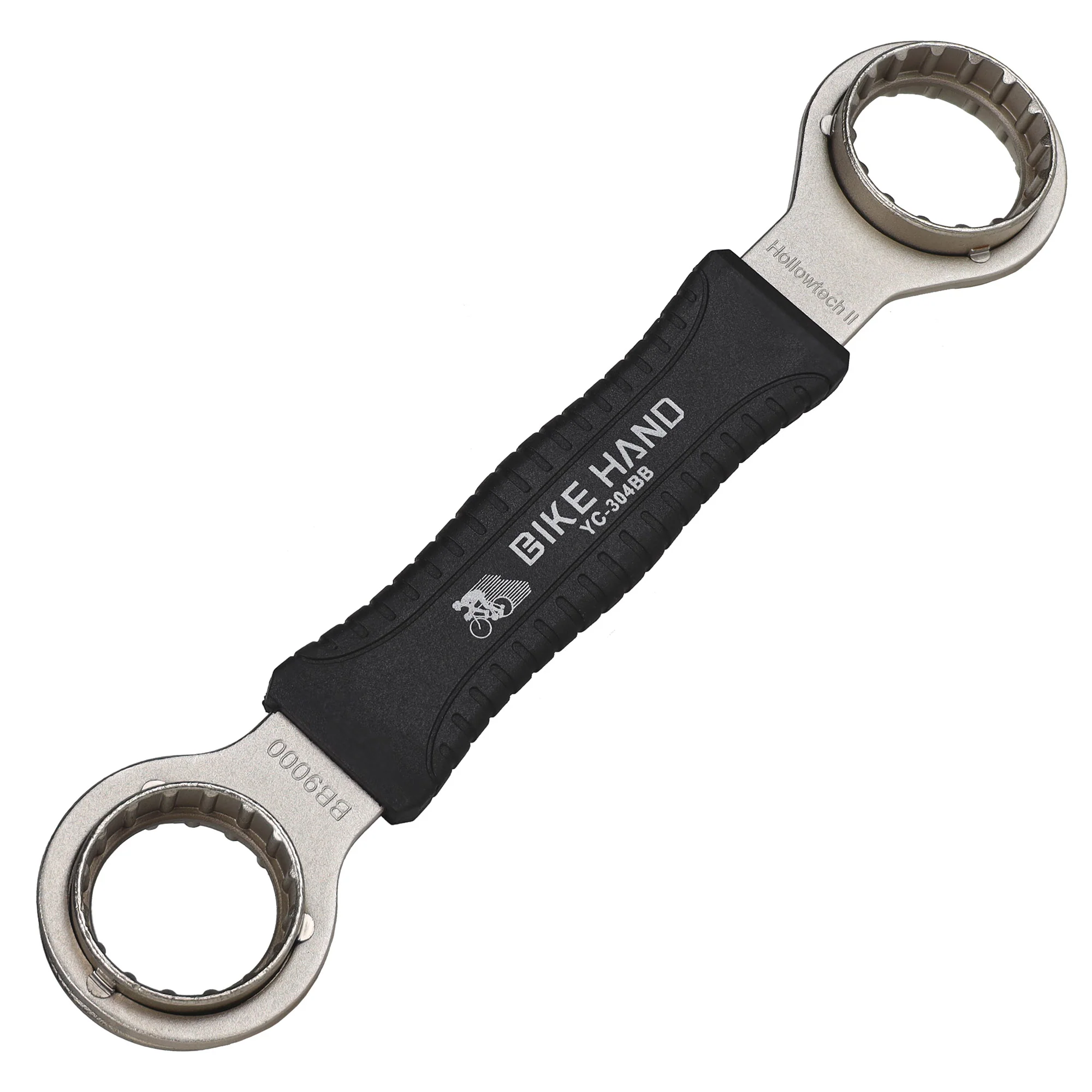 BIKEHAND 4 in 1 Bicycle Bottom Bracket Removal Crank Tool - Compatible with Shimano Hollowtech II - Shimano BBR60 - Shimano BB9000 - FSA Megaevo - Truvativ GXP-External BB