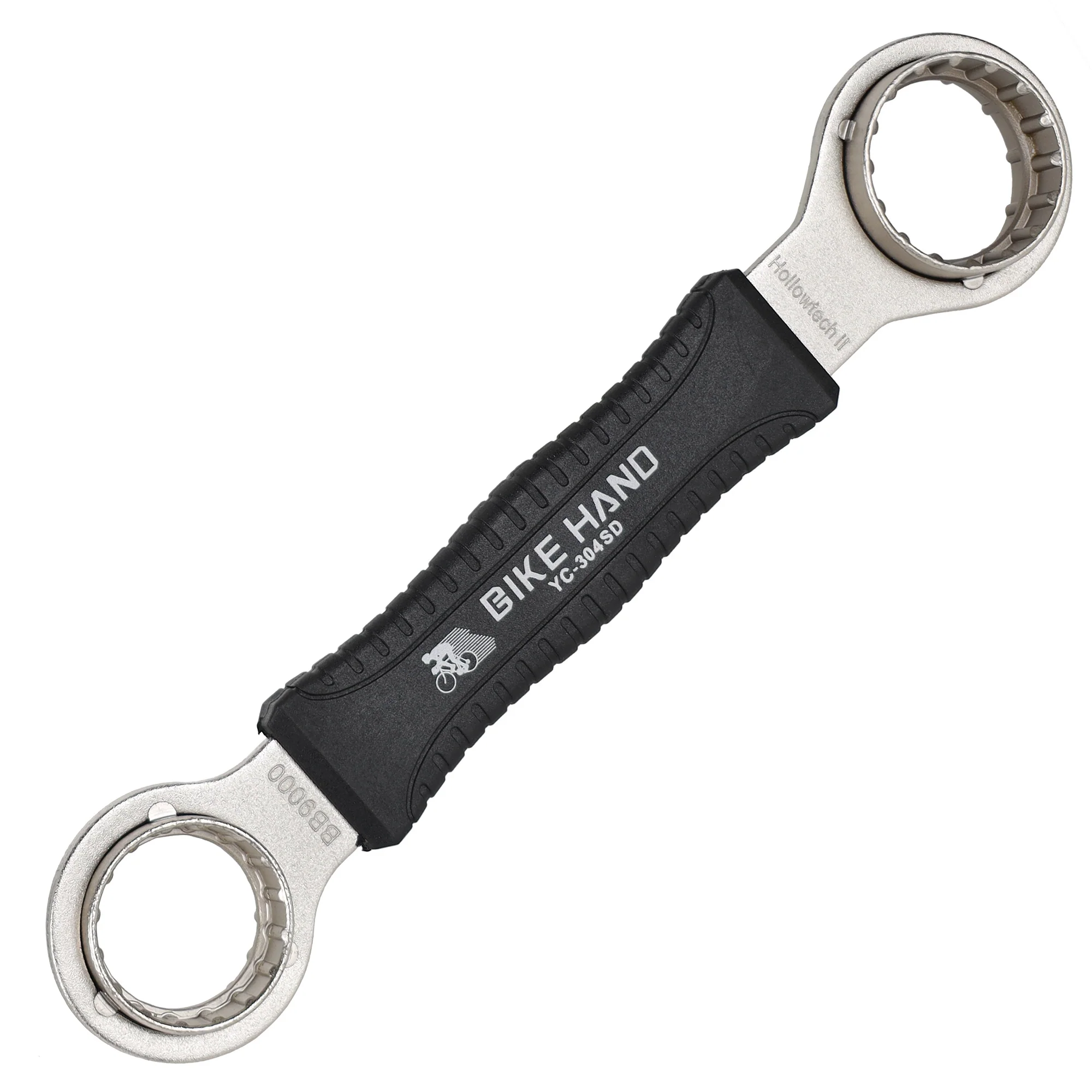 BikeHand Bicycle Bottom Bracket Tool - Compatible with Shimano Hollowtech II/BB9000, BBR60, M8000, Sram Dub, Truvativ GXP, FSA Mega EVO or Campagnolo Ultra-Torque - 16 Notch 39, 41, 44mm & Sram DUB