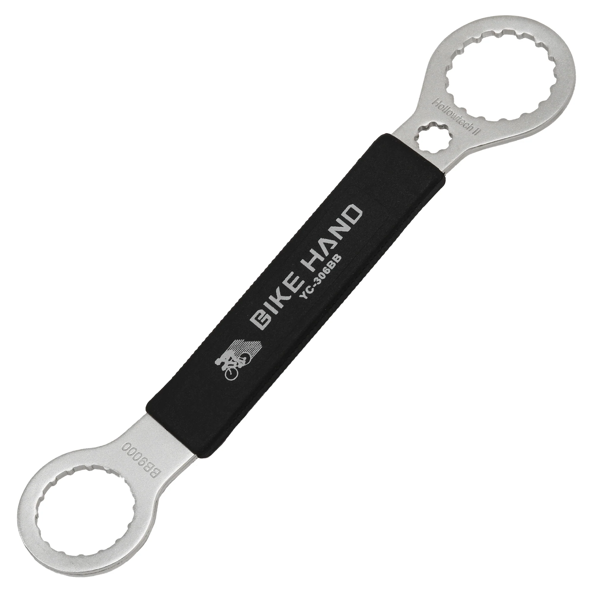 BikeHand Bicycle Bottom Bracket Tool - Compatible with Shimano Hollowtech II/BB9000, BBR60, M8000, Sram Dub, Truvativ GXP, FSA Mega EVO or Campagnolo Ultra-Torque - 16 Notch 39 & 44mm