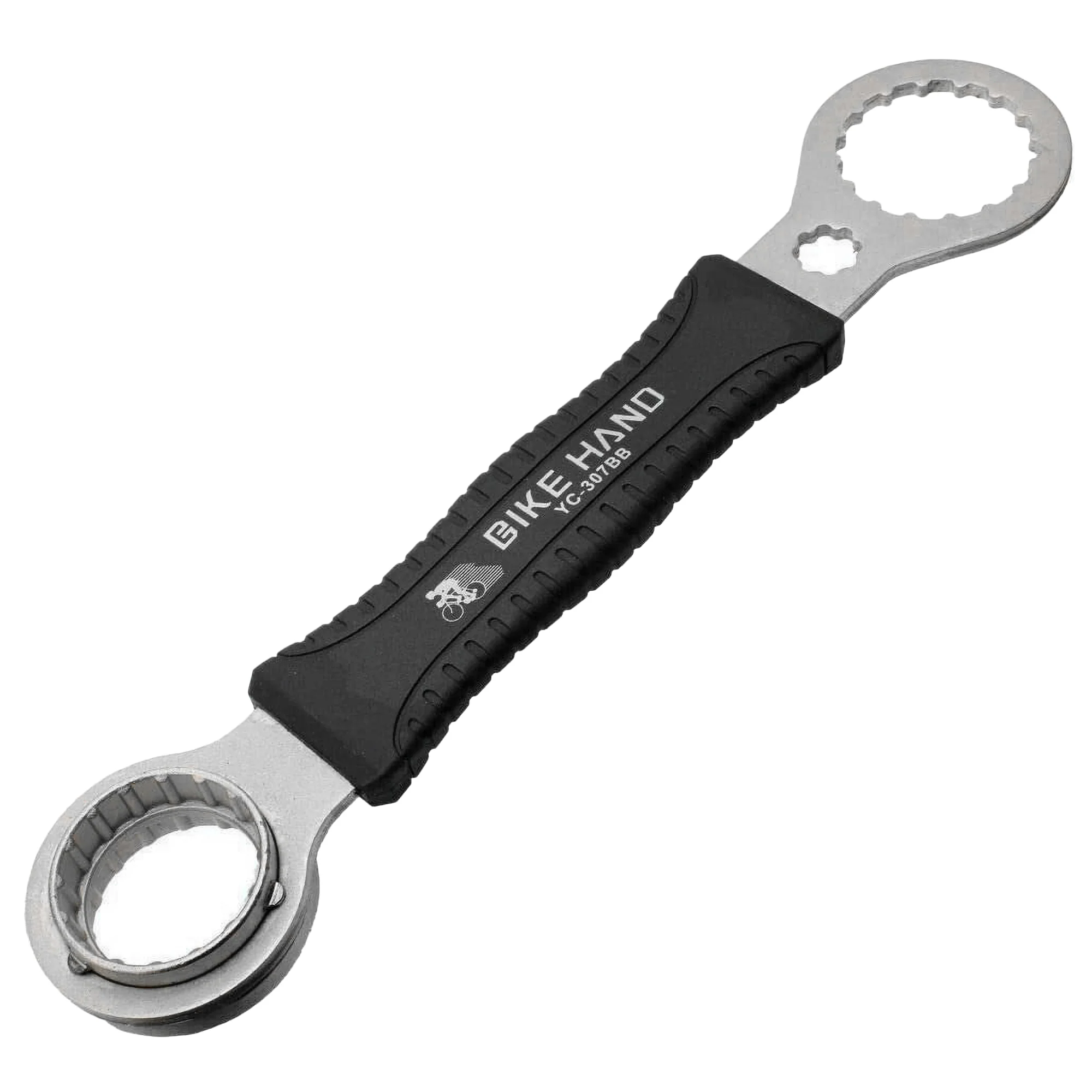 BikeHand Bicycle Bottom Bracket Tool - Compatible with Shimano Hollowtech II/BB9000, BBR60, M8000, Sram Dub, Truvativ GXP, FSA Mega EVO or Campagnolo Ultra-Torque - 16 Notch 39, 41 & 44mm