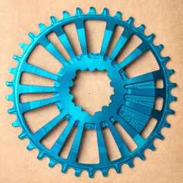 *AARN* direct mount 1x chainring (BL Limited Teal)