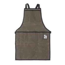 *ILE* x-back work apron (wax tan)