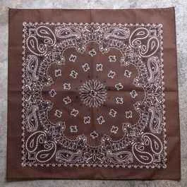 *BL SELECT* bandana (paisley/cocoa)