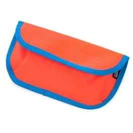 *BLUE LUG* phone pouch (flash orange)