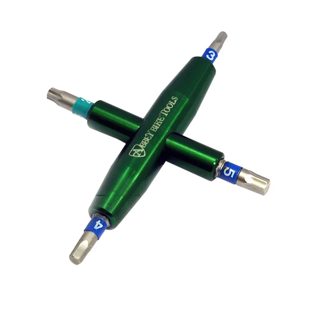 Abbey Bike Tools4-Way Multi-Tool with Bit Set