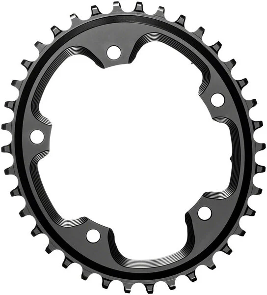 absoluteBLACKOval 110 BCD 5-Bolt CX Chainring