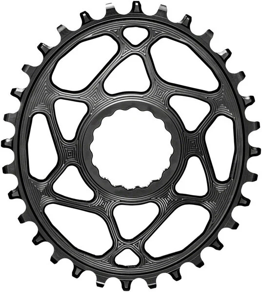 absoluteBLACKOval Direct Mount Chainring for CINCH and Hyperglide+