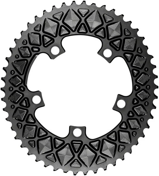absoluteBLACKPremium Oval 110 BCD 5-Bolt Road Outer Chainring