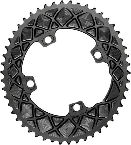 absoluteBLACKPremium Oval 110 BCD Outer Chainring for FSA ABS