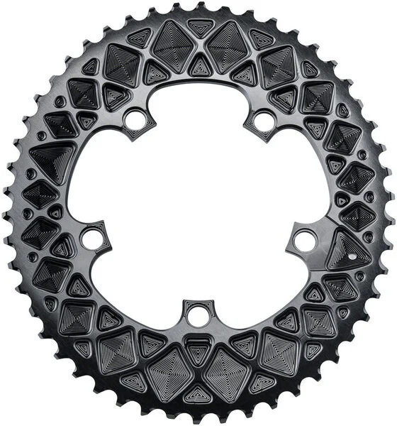 absoluteBLACKPremium Oval 110 BCD Road Outer Chainring for SRAM