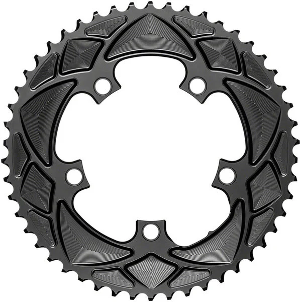 absoluteBLACKPremium Round 110 BCD 5-Bolt Road Outer Chainring