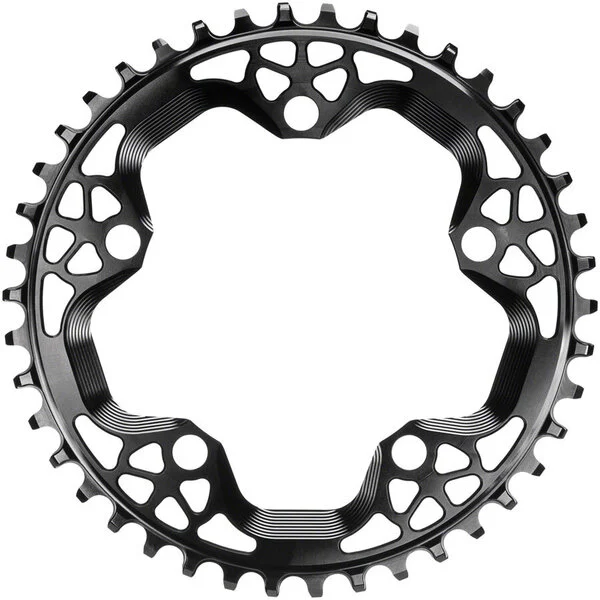 absoluteBLACKRound 110 BCD 5-Bolt CX Chainring