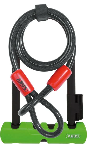 ABUSUltra 410 Mini LS U-Lock (7-inch) + Cobra Cable