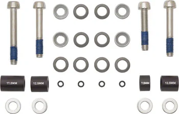 AvidFront 180mm/Rear 160mm Post Bracket Hardware Kit
