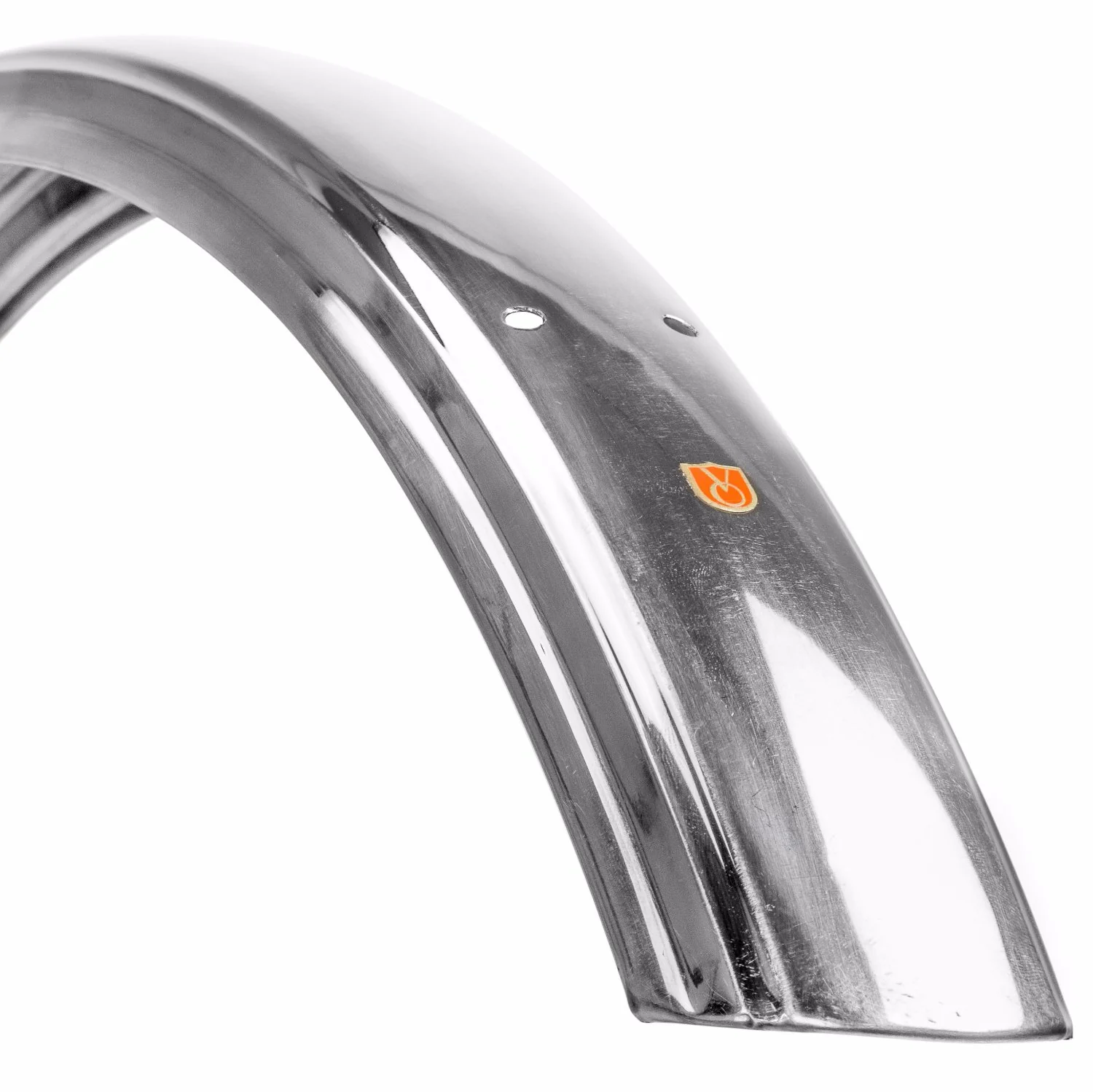 700c Fluted Fenders, 63mm - Silver and Noir