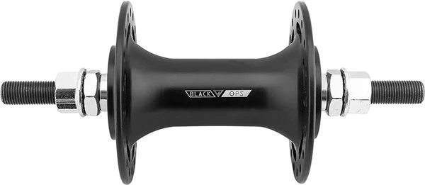 Black OpsMX-1100co BMX Front Hub
