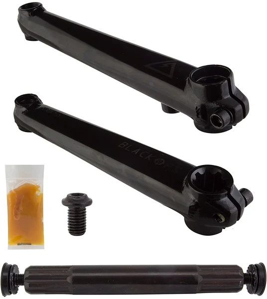 Black OpsStomp Cromo Crankset