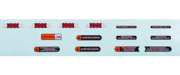 BontragerWheelsystem Replacement Aeolus XXX 2 Decals