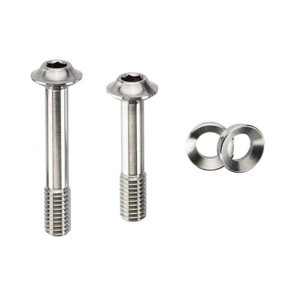 Trickstuff Caliper Bolts Spherical M6x33mm/39mm & Washers Ti
