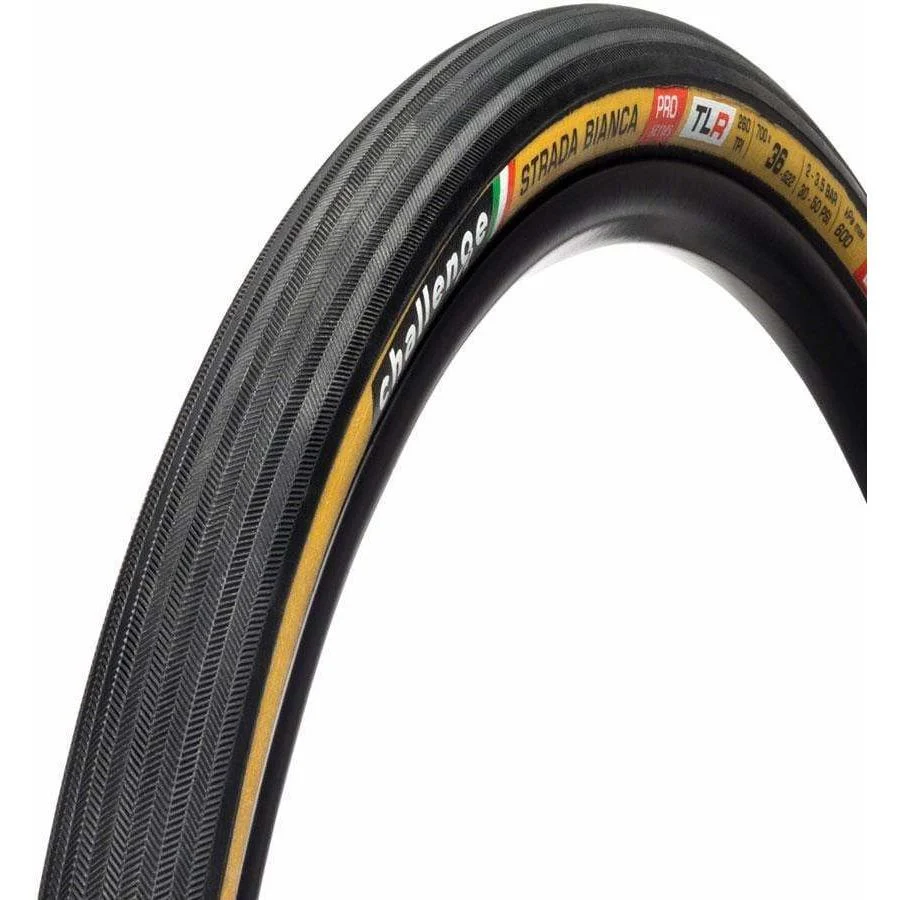 Challenge Strada Bianca TLR Tire, Smart SuperPoly PPS2 260TPI - 700 x 36c