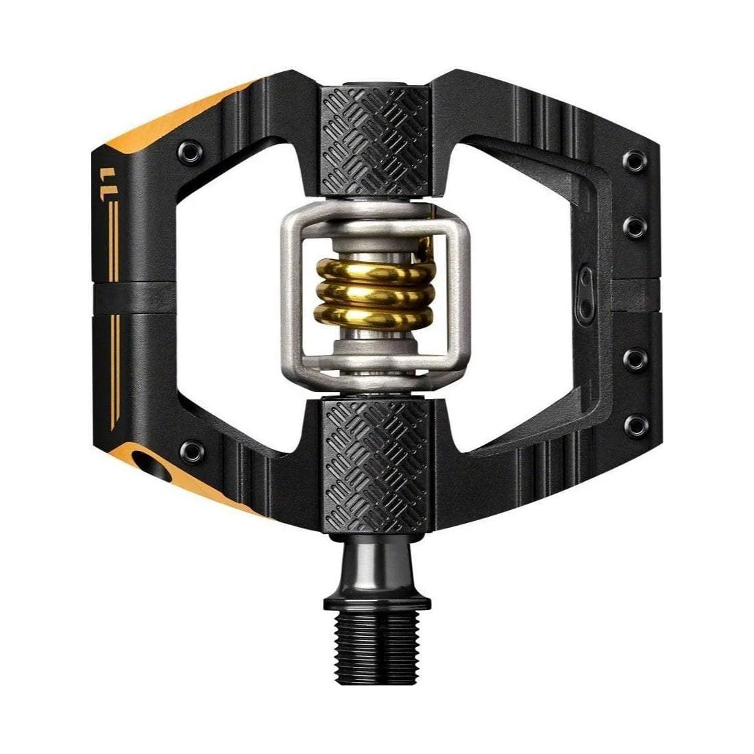 Crank Brothers Crankbrothers Mallet Enduro 11 Pedals - Dual Sided Clipless Aluminum 9/16" BLK/Gold
