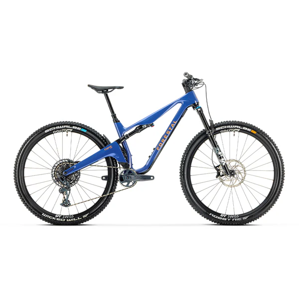 Forestal Cygnus Complete Bike w/ Halo Build, Blue / Black