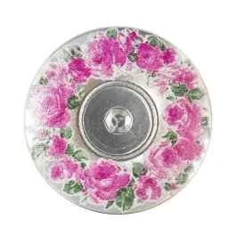 *BILLBOARD* floral top cap (silver)