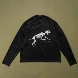 *TEAM DREAM* boney ls tech tee (black)